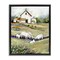 Stupell Industries Barn with Grazing Sheep Floating Frame, design by Susan Winget
